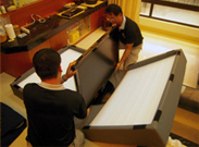 一心一意搬家員工拆裝家具